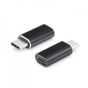 Redukce iPhone Lightning / USB Typ C barva černá