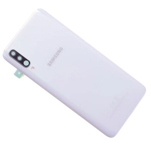 Samsung A705 Galaxy A70 kryt baterie + sklíčko kamery white