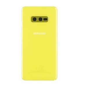 Samsung G970 Galaxy S10e kryt baterie + sklíčko kamery yellow