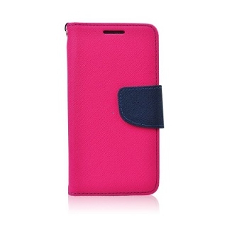 Pouzdro FANCY Diary Sony Xperia X 10 Plus barva růžová/modrá