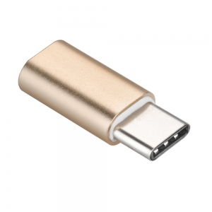 Redukce iPhone Lightning / USB Typ C barva zlatá