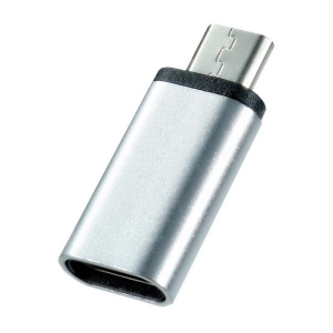 Redukce Lightning na USB C, barva silver