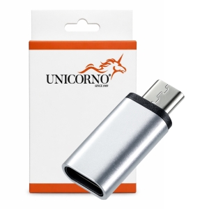 Redukce Lightning na USB C, barva silver