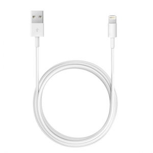 Datový kabel iPhone Lightning, barva bílá - 3 metry