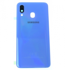 Samsung A405 Galaxy A40 kryt baterie + sklíčko kamery blue