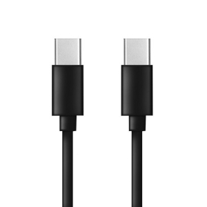 Datový kabel USB Typ C na USB Typ C barva černá - 2 metry