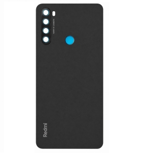 Kryt baterie Xiaomi Redmi NOTE 8T + sklíčko kamery black (moonshadow grey)