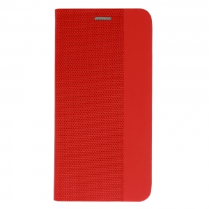 Pouzdro Sensitive Book Xiaomi Redmi 8A, barva červená