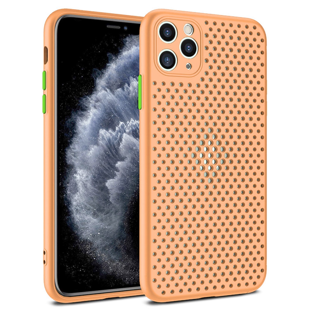 Pouzdro Breath Case iPhone 7, 8, SE 2020 (4,7), barva oranžová