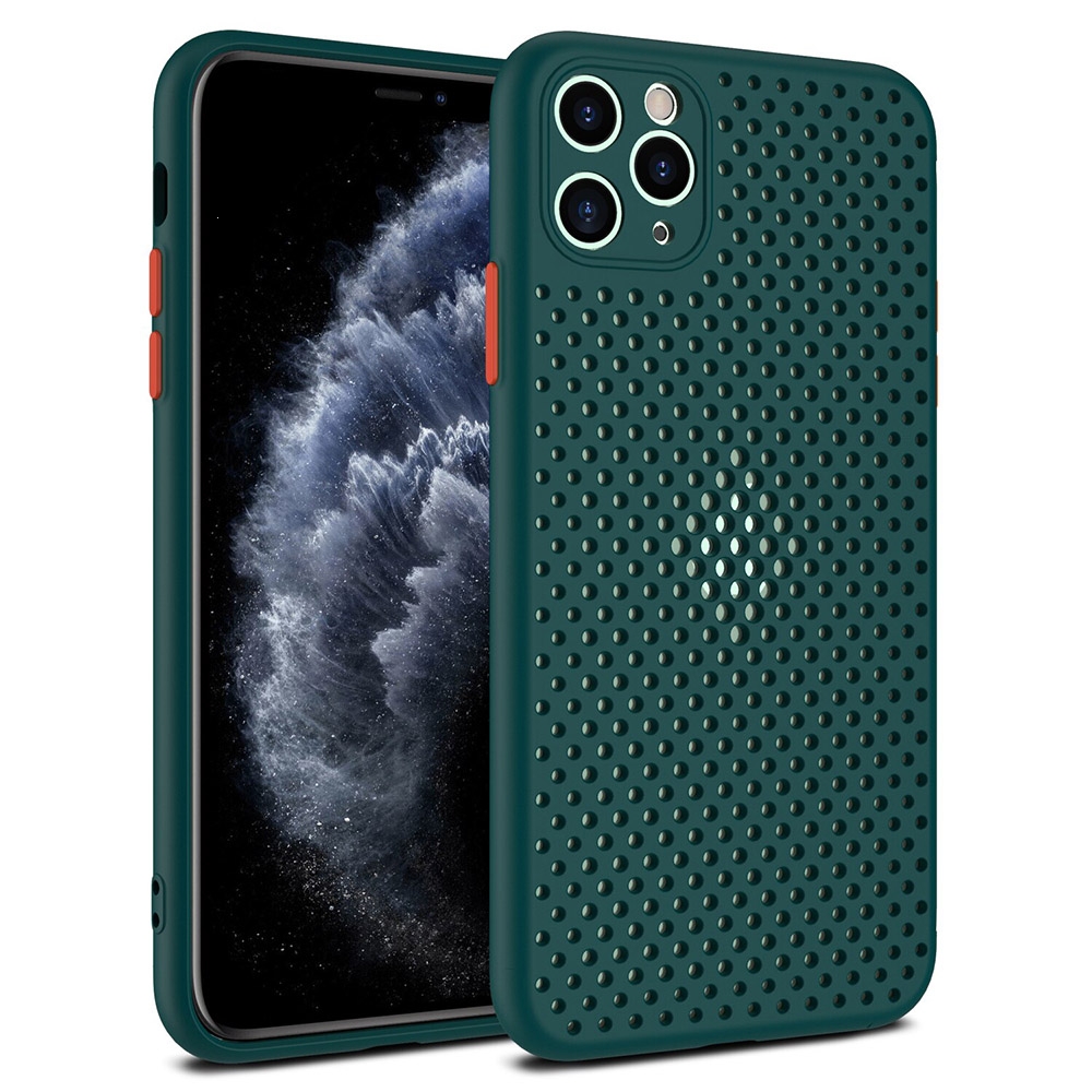 Pouzdro Breath Case iPhone 7, 8, SE 2020 (4,7), barva zelená