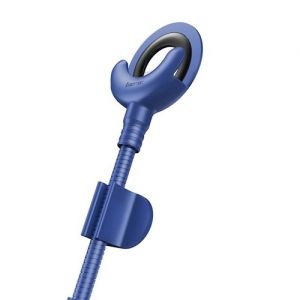 Datový kabel Baseus s držákem, Lightning konektor, barva modrá