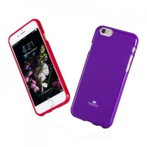 Pouzdro MERCURY Jelly Case iPhone 12, 12 Pro (6,1) světle růžová