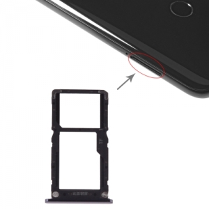 Držák (šuplík) SIM Xiaomi Mi 8 Lite black