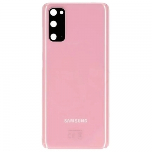 Samsung G980 Galaxy S20 kryt baterie + sklíčko kamery Cloud Pink