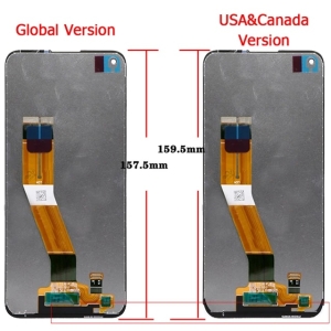 Dotyková deska Samsung M115 Galaxy M11 + LCD black (USA version - 159,5mm)