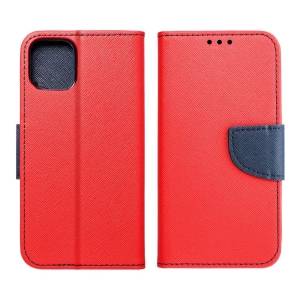 Pouzdro FANCY Diary Xiaomi Redmi 9C barva červená/modrá