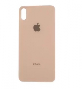 Kryt baterie iPhone XS MAX gold - Bigger Hole