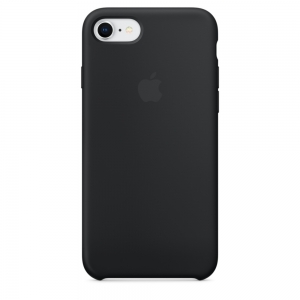 Silicone Case iPhone 7, 8, SE (2020), SE (2022) black (blistr)