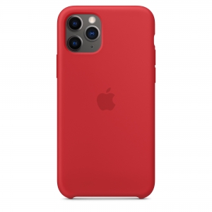 Silicone Case iPhone 11 PRO  Red (blistr)