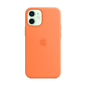 Silicone Case iPhone 12 PRO MAX Kumquat (blistr) - MagSafe