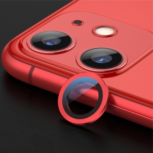 Sklíčko zadní kamery iPhone 11 + rámeček red