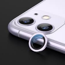 Sklíčko zadní kamery iPhone 11 + rámeček fialová