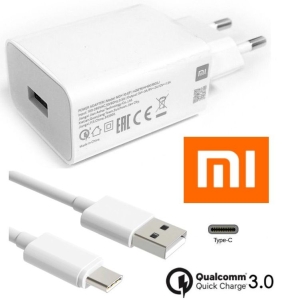 Nabíječ Xiaomi MDY-10-EF + kabel TYP-C Quick Charge 3A 18W (BLISTR) white