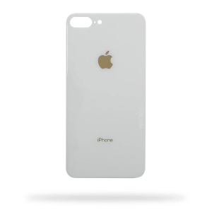 Kryt baterie iPhone 8 PLUS white / silver - Bigger Hole