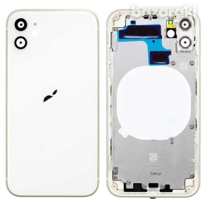 Kryt baterie + střední iPhone 11  white