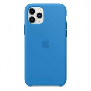 Silicone Case iPhone  11 surf blue (blistr)