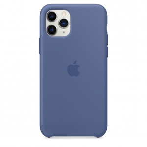 Silicone Case iPhone 11 PRO  Linen Blue (blistr)