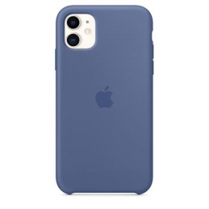 Silicone Case iPhone 11 linen blue (blistr)