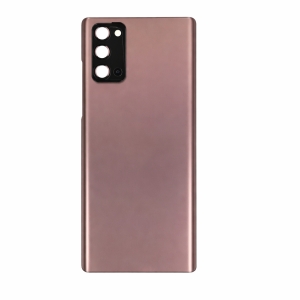 Kryt baterie Samsung N980 Galaxy NOTE 20 + sklíčko kamery bronze