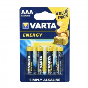 Baterie ALKALINE VARTA R3 (AAA) 4pcs Energy