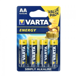 Baterie ALKALINE VARTA R6 (AA) 4pcs Energy