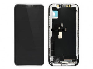 Dotyková deska iPhone X + LCD black - originál