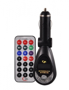 Transmitér FM Bluetooth CMP05, barva černá