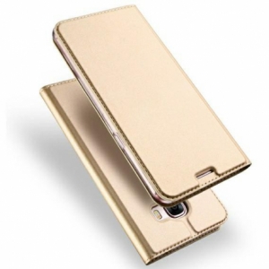 Pouzdro Dux Ducis Skin Pro iPhone 13 Mini, barva zlatá