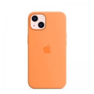 Silicone Case iPhone 13 Marigold (blistr) - MagSafe