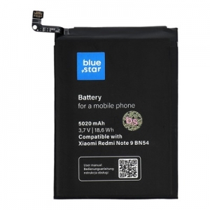 Baterie BlueStar Xiaomi Redmi NOTE 9 (BN54) 5020mAh Li-ion