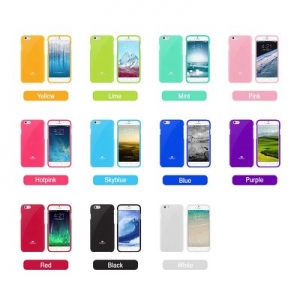 Pouzdro MERCURY Jelly Case iPhone 12 Pro Max (6,7) transparentní