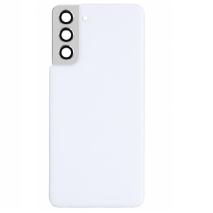 Kryt baterie Samsung G991, G991B Galaxy S21, S21 5G + sklíčko kamery white