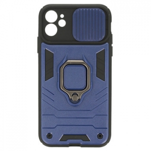 Ring Lens Case iPhone 7, 8, SE 2020 (4,7), barva modrá