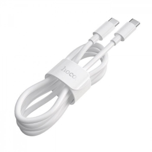 Datový kabel HOCO X51 USB Typ C - USB Typ C, 100W/5A Output,  1M barva bílá