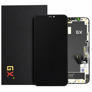 Dotyková deska iPhone 12 , 12 PRO + LCD black - OLED GX HARD