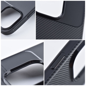 Pouzdro CARBON Elite iPhone XR, barva černá