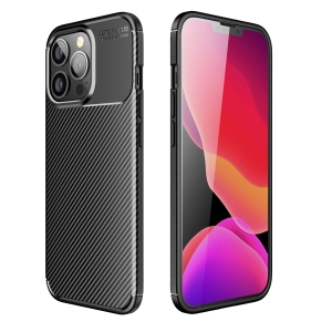 Pouzdro CARBON Elite iPhone XR, barva černá