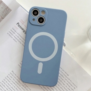 MagSilicone Case iPhone 13 Pro Max Blue