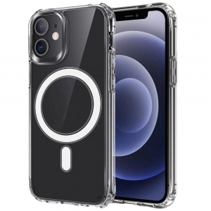 MagSilicone Case iPhone 12 Pro Max - Transparent