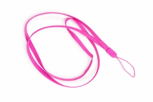 Šňůrka na mobilní telefon 6mm, barva růžová